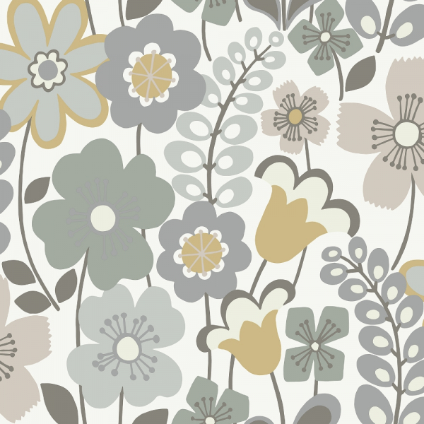 Обои Aura Magic Flowers FD25826 Обои Aura Magic Flowers FD25826